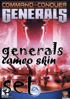 Box art for generals cameo skin set