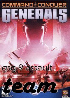 Box art for gsg-9 assault team