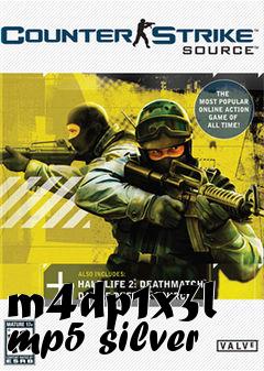 Box art for m4dp1x3l mp5 silver