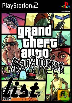 Box art for GTA check list