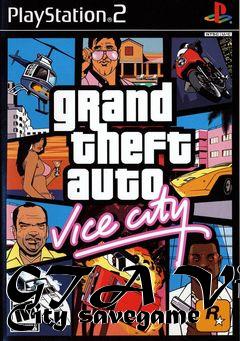 Box art for GTA Vice City savegame