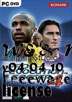 Box art for WE & PES Graphic Studio v04 04 10 Freeware license