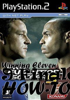 Box art for Winning Eleven 9 Finale HOW-TO