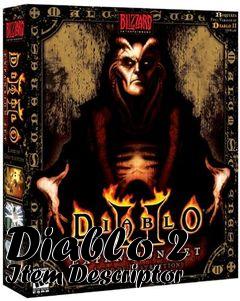 Box art for Diablo 2 Item Descriptor