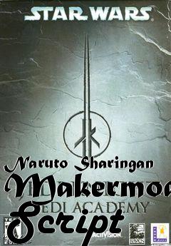 Box art for Naruto Sharingan Makermod Script
