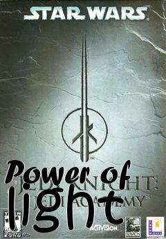 Box art for Power of light