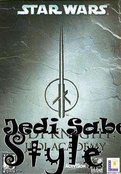 Box art for Jedi Saber Style