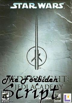 Box art for The Forbiden Script