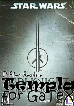 Box art for JKFiles Readme Template for GaTeX