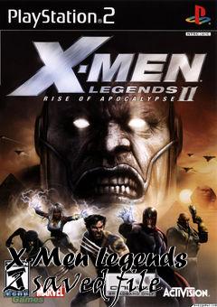 Box art for X-Men Legends 2 saved file