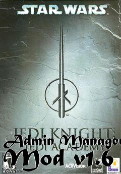 Box art for Admin Manager Mod v1.6