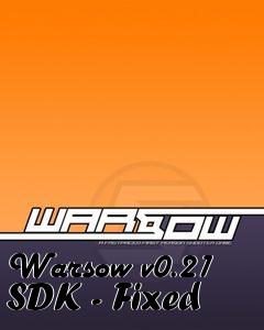 Box art for Warsow v0.21 SDK - Fixed