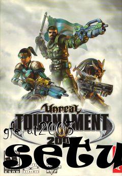 Box art for gfe ut2003 setup