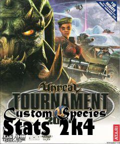 Box art for Custom Species Stats 2k4