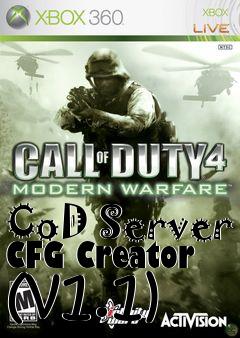 Box art for CoD Server CFG Creator (v1.1)