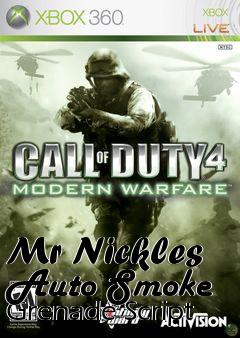 Box art for Mr Nickles Auto Smoke Grenade Script