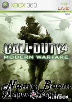 Box art for Name Boom Player Script