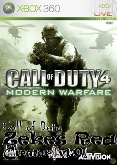 Box art for Call of Duty Zekes ReadMe Creator (v1.0)