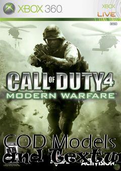 Box art for COD Models and Textures
