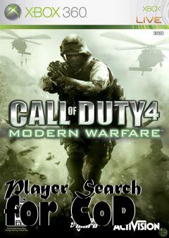 Box art for Player Search for CoD