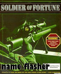 Box art for name flasher