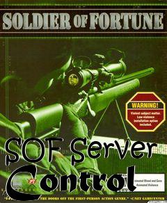 Box art for SOF Server Control