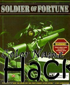 Box art for Color Name Hack