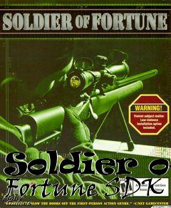 Box art for Soldier of Fortune SDK