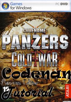 Box art for Codename: Panzers Editor Tutorial