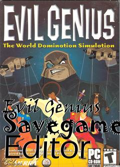 Box art for Evil Genius Savegame Editor
