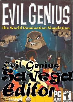 Box art for Evil Genius Savegame Editor