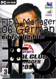 Box art for FIFA Manager 06 German Editor Update #3