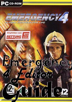 Box art for Emergency 4 Editor Guide