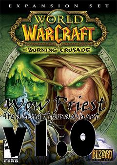 Box art for Wow Priest Healing Spreadsheet v1.0