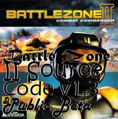 Box art for Battle Zone II Source Code v1.3 Public Beta