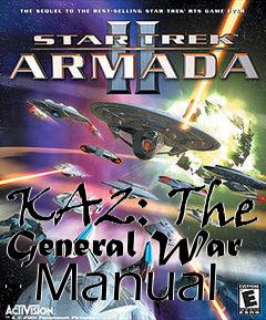 Box art for KA2: The General War - Manual