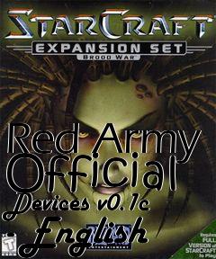 Box art for Red Army Official Devices v0.1c - English