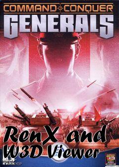 Box art for RenX and W3D Viewer