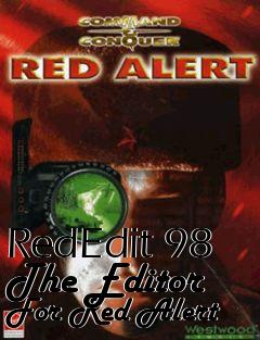 Box art for RedEdit 98 The Editor For Red Alert