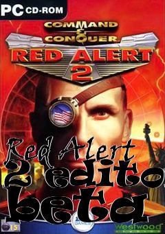 Box art for Red Alert 2 editor beta 0