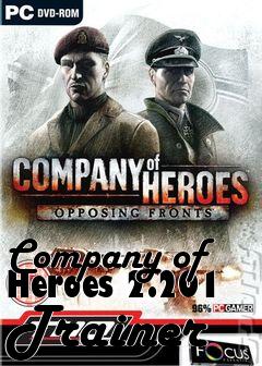 Box art for Company of Heroes 2.201 Trainer