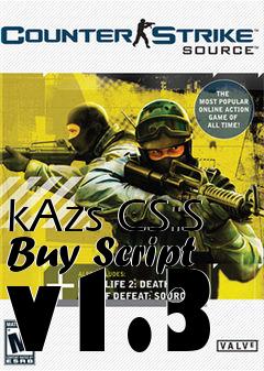 Box art for kAzs CS:S Buy Script v1.3