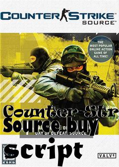 Box art for Counter-Strike Source buy script