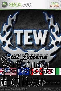 Box art for Total Extreme Wrestling 2007 Pre-Release Editor