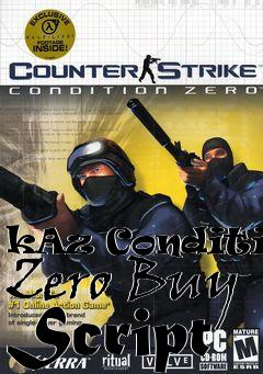 Box art for kAz Condition Zero Buy Script