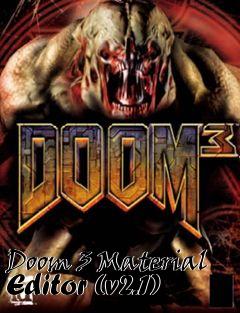 Box art for Doom 3 Material Editor (v2.1)