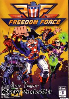 Box art for Fredom Force Editor Installer