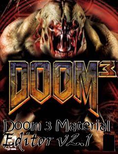 Box art for Doom 3 Material Editor v2.1