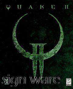 Box art for sign ware