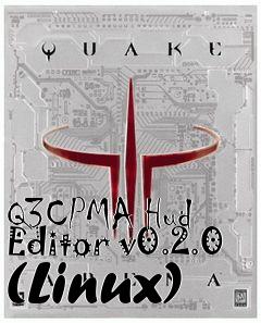 Box art for Q3CPMA Hud Editor v0.2.0 (Linux)